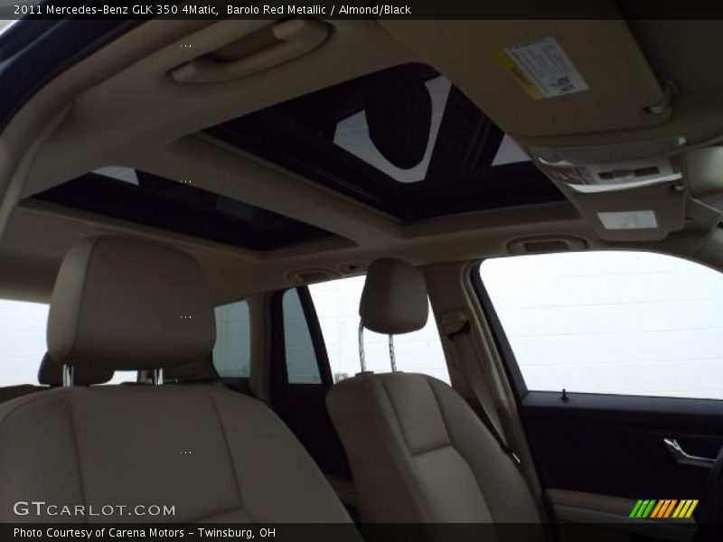 Barolo Red Metallic / Almond/Black 2011 Mercedes-Benz GLK 350 4Matic
