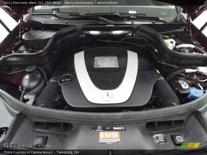 Barolo Red Metallic / Almond/Black 2011 Mercedes-Benz GLK 350 4Matic