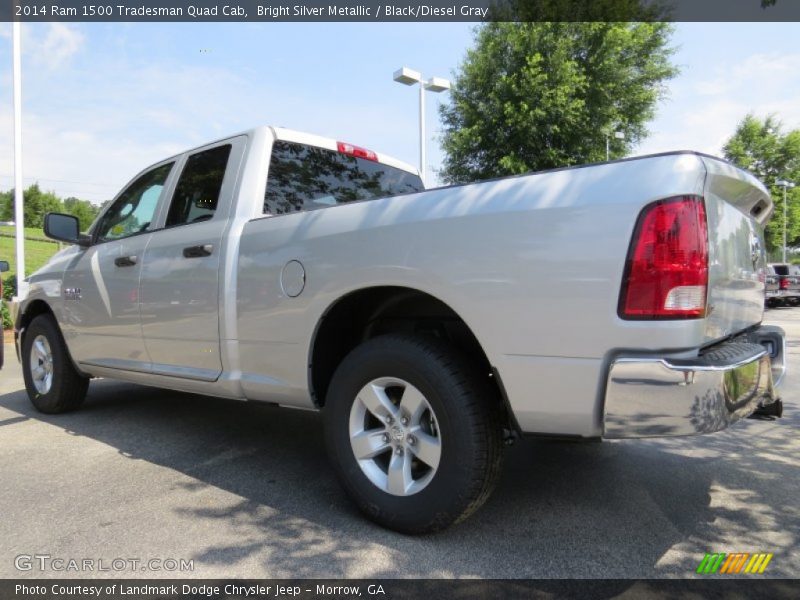  2014 1500 Tradesman Quad Cab Bright Silver Metallic