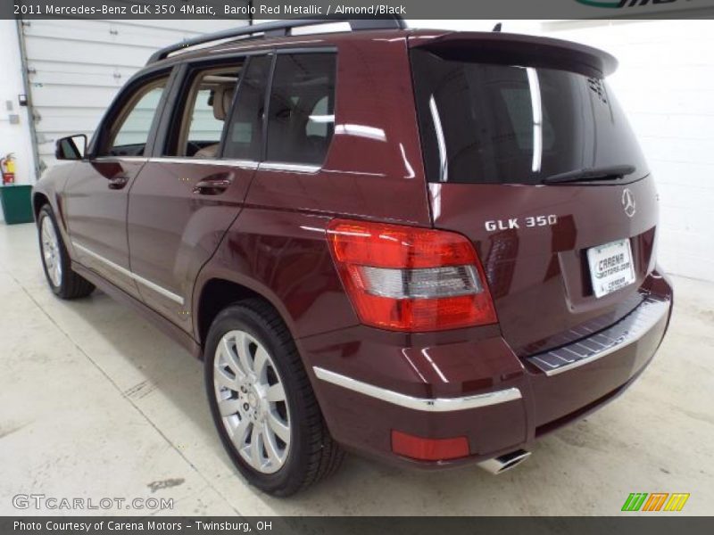 Barolo Red Metallic / Almond/Black 2011 Mercedes-Benz GLK 350 4Matic