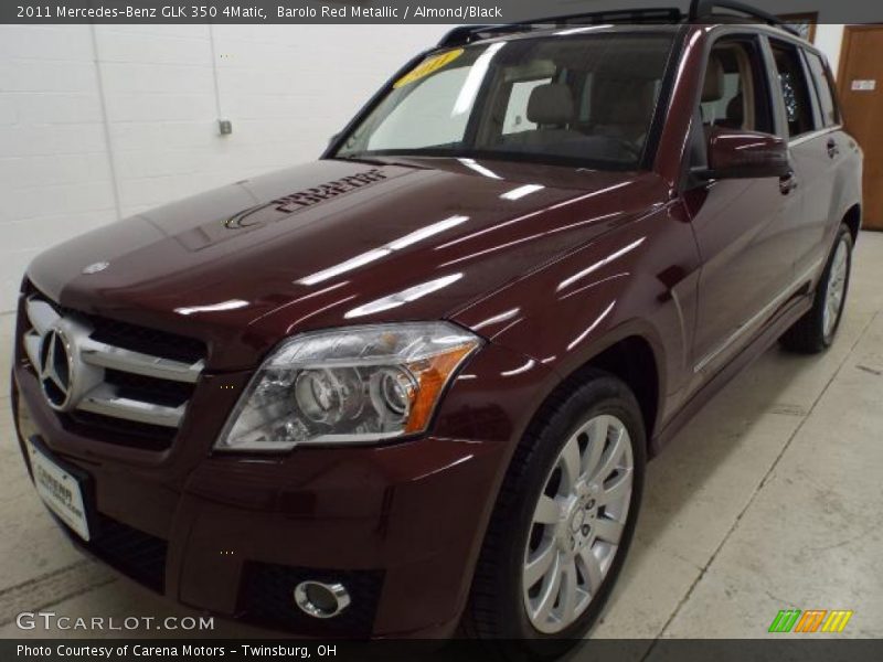 Barolo Red Metallic / Almond/Black 2011 Mercedes-Benz GLK 350 4Matic