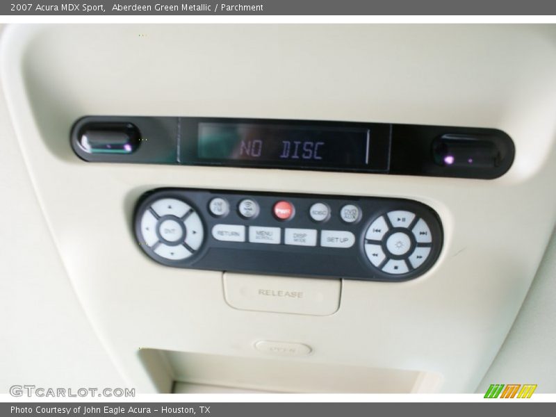 Controls of 2007 MDX Sport