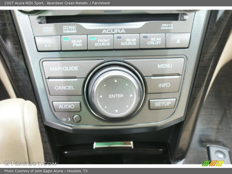 Controls of 2007 MDX Sport