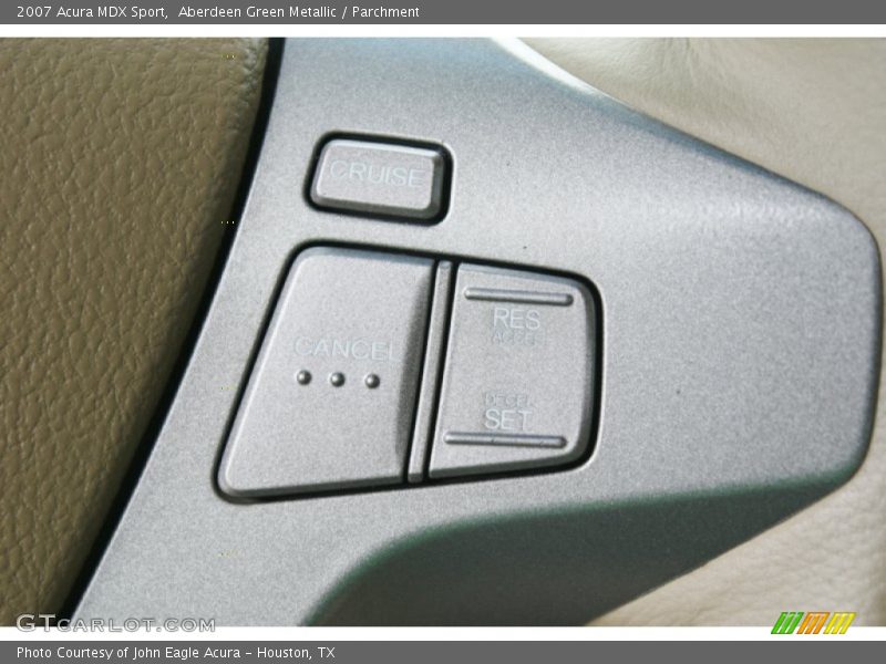 Controls of 2007 MDX Sport