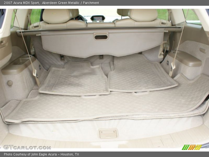 Aberdeen Green Metallic / Parchment 2007 Acura MDX Sport