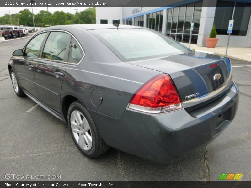 Cyber Gray Metallic / Ebony 2010 Chevrolet Impala LS