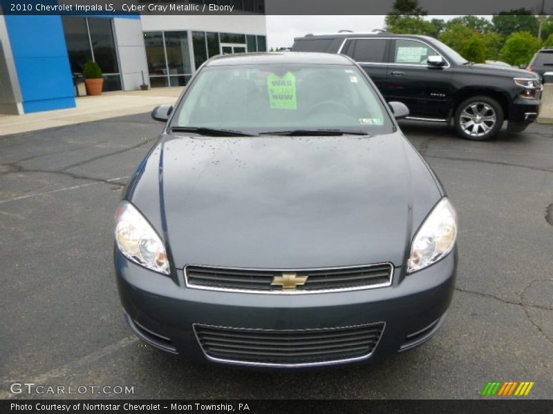 Cyber Gray Metallic / Ebony 2010 Chevrolet Impala LS