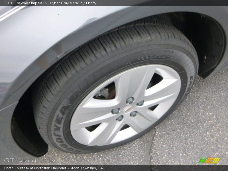 Cyber Gray Metallic / Ebony 2010 Chevrolet Impala LS