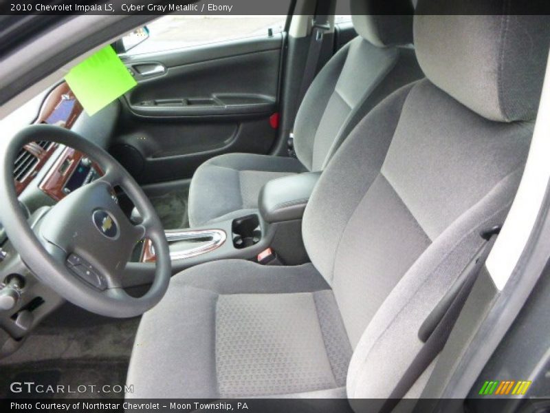 Cyber Gray Metallic / Ebony 2010 Chevrolet Impala LS