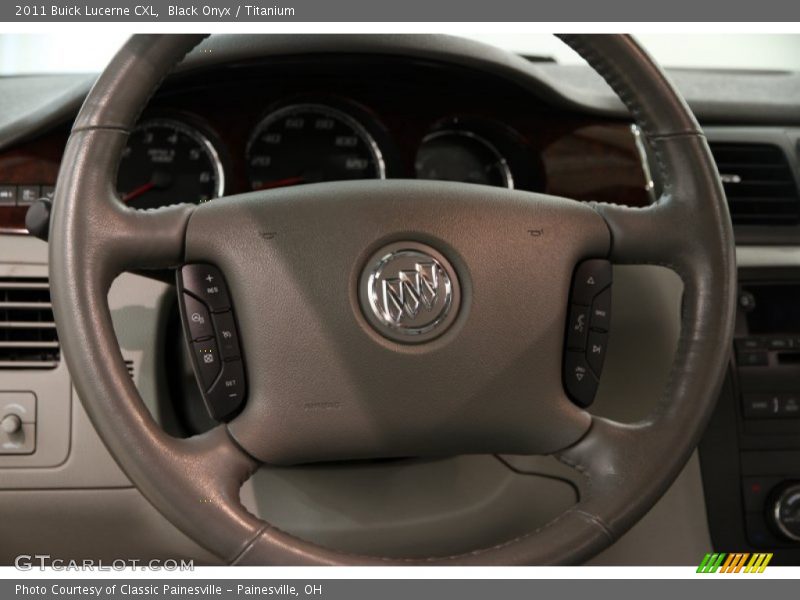 Black Onyx / Titanium 2011 Buick Lucerne CXL