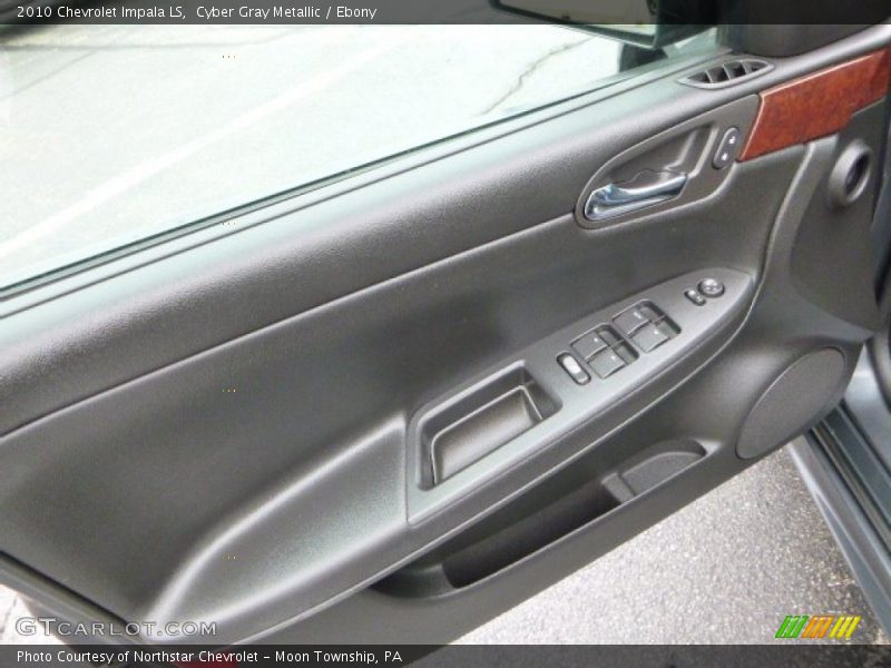 Cyber Gray Metallic / Ebony 2010 Chevrolet Impala LS