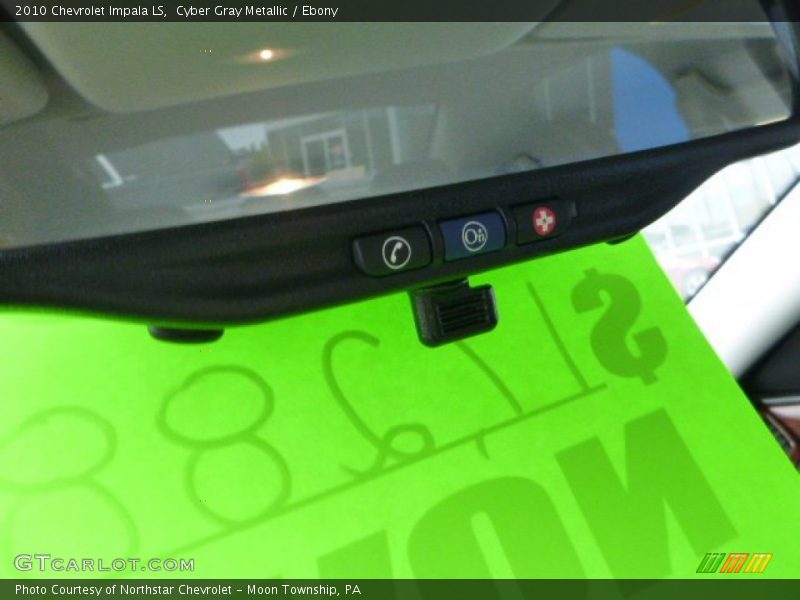 Cyber Gray Metallic / Ebony 2010 Chevrolet Impala LS