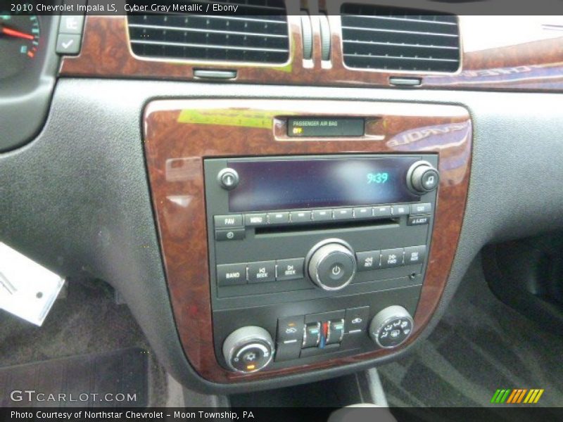 Cyber Gray Metallic / Ebony 2010 Chevrolet Impala LS