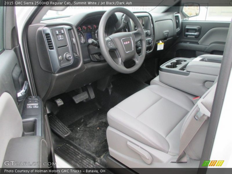  2015 Sierra 2500HD Regular Cab Jet Black/Dark Ash Interior