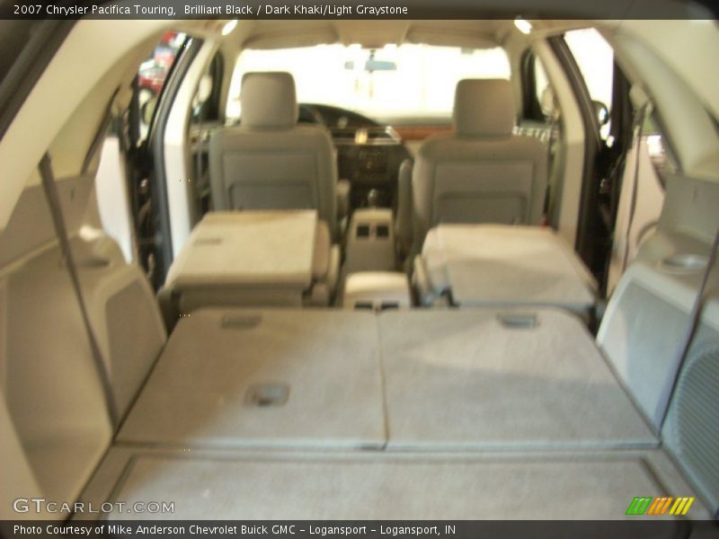 Brilliant Black / Dark Khaki/Light Graystone 2007 Chrysler Pacifica Touring