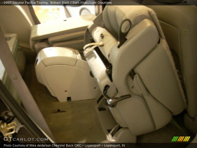 Brilliant Black / Dark Khaki/Light Graystone 2007 Chrysler Pacifica Touring