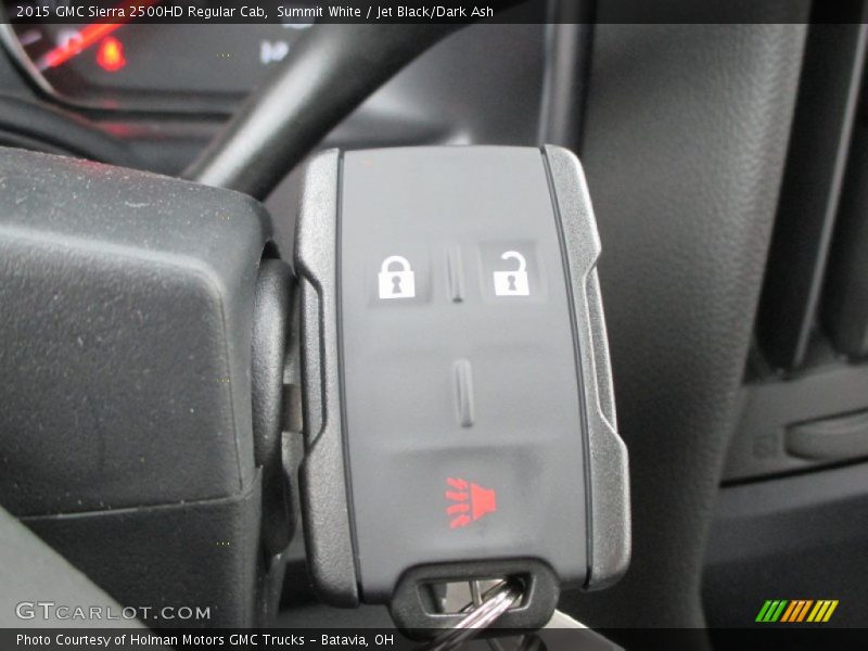 Keys of 2015 Sierra 2500HD Regular Cab