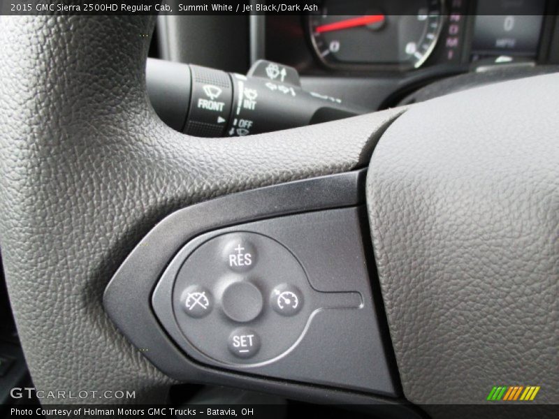 Controls of 2015 Sierra 2500HD Regular Cab