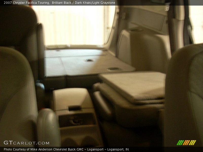 Brilliant Black / Dark Khaki/Light Graystone 2007 Chrysler Pacifica Touring