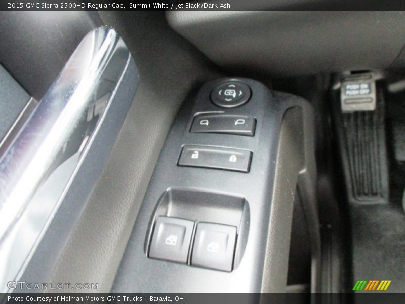 Summit White / Jet Black/Dark Ash 2015 GMC Sierra 2500HD Regular Cab