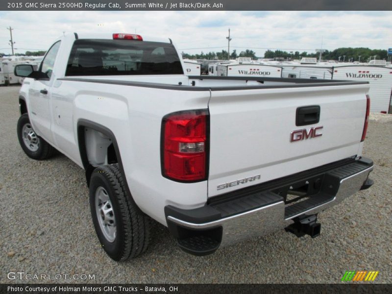Summit White / Jet Black/Dark Ash 2015 GMC Sierra 2500HD Regular Cab