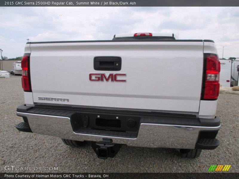 Summit White / Jet Black/Dark Ash 2015 GMC Sierra 2500HD Regular Cab