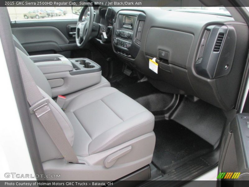 Summit White / Jet Black/Dark Ash 2015 GMC Sierra 2500HD Regular Cab