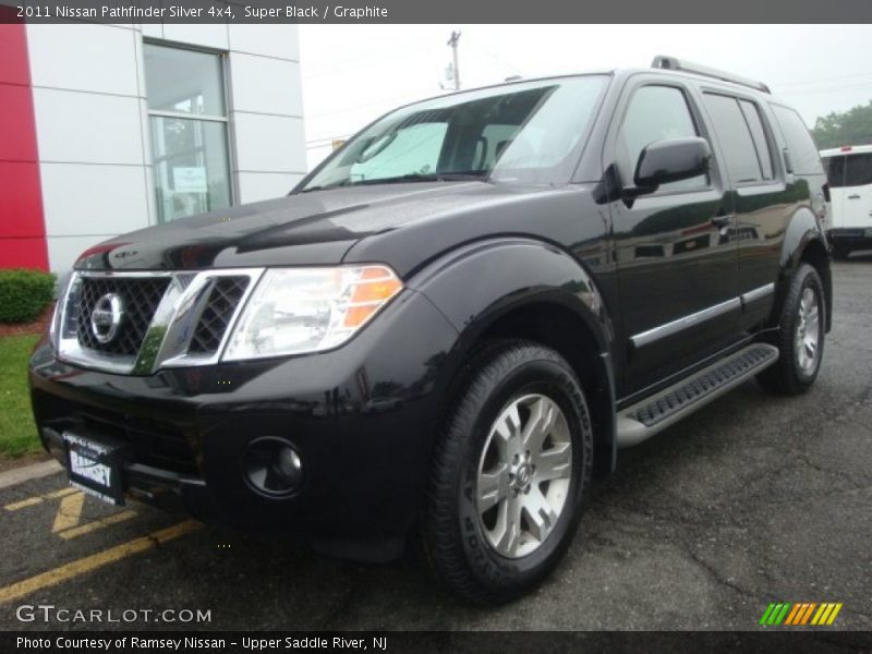 Super Black / Graphite 2011 Nissan Pathfinder Silver 4x4