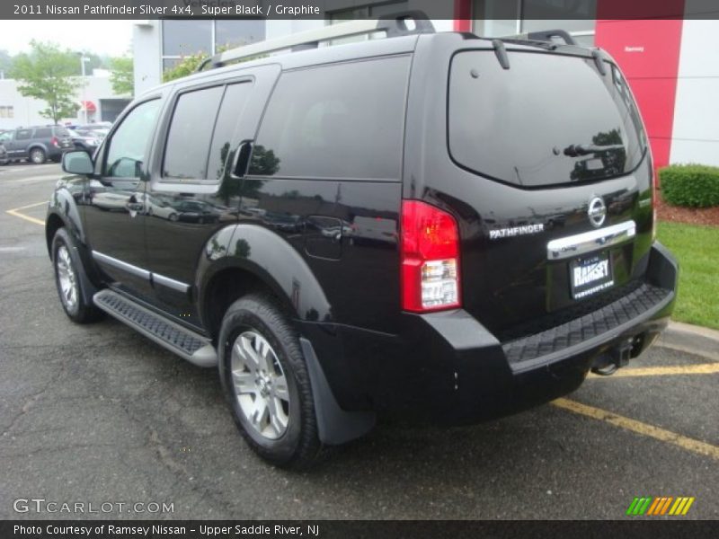 Super Black / Graphite 2011 Nissan Pathfinder Silver 4x4