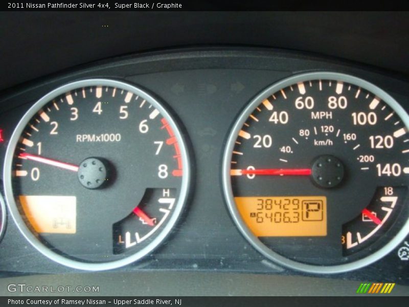 Super Black / Graphite 2011 Nissan Pathfinder Silver 4x4