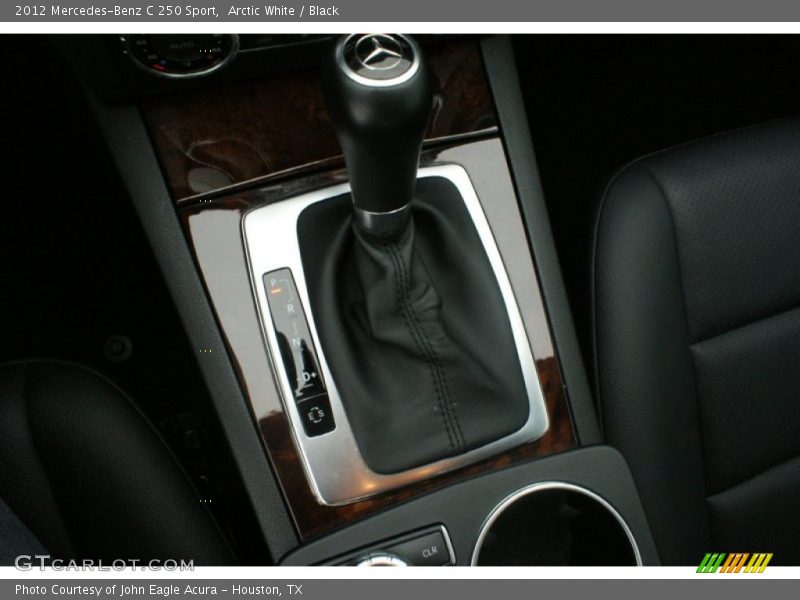 Arctic White / Black 2012 Mercedes-Benz C 250 Sport