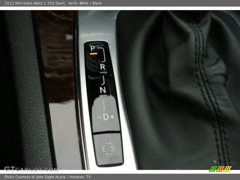 Arctic White / Black 2012 Mercedes-Benz C 250 Sport