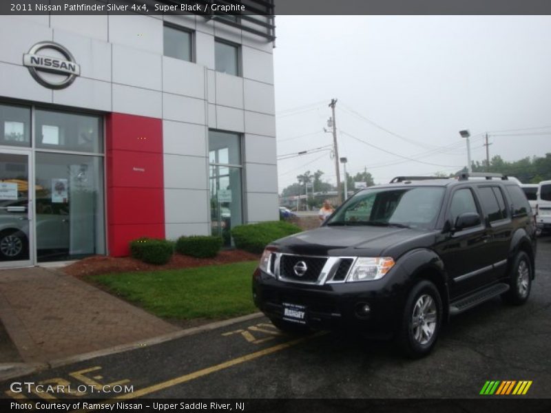 Super Black / Graphite 2011 Nissan Pathfinder Silver 4x4