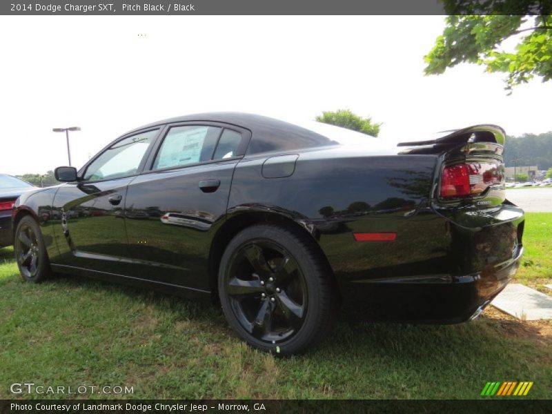 Pitch Black / Black 2014 Dodge Charger SXT