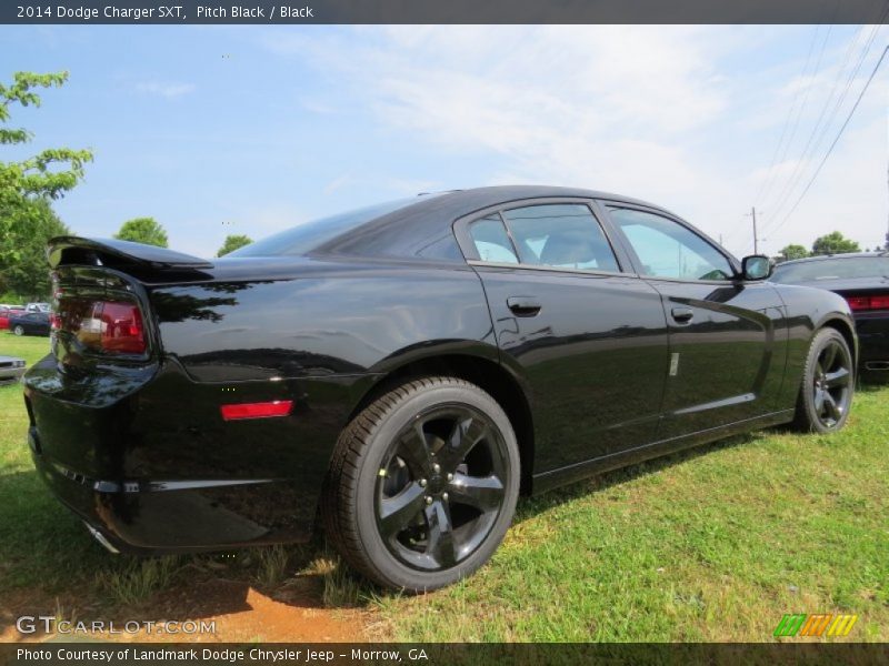 Pitch Black / Black 2014 Dodge Charger SXT