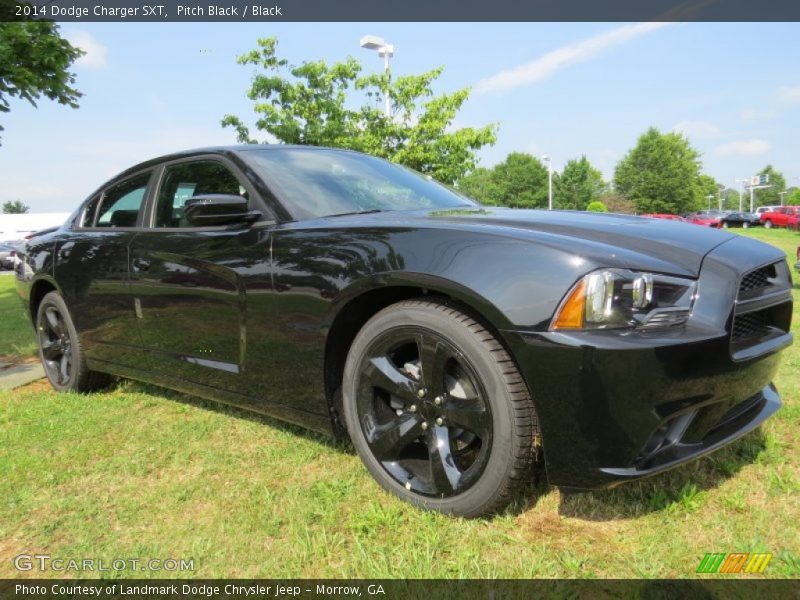 Pitch Black / Black 2014 Dodge Charger SXT