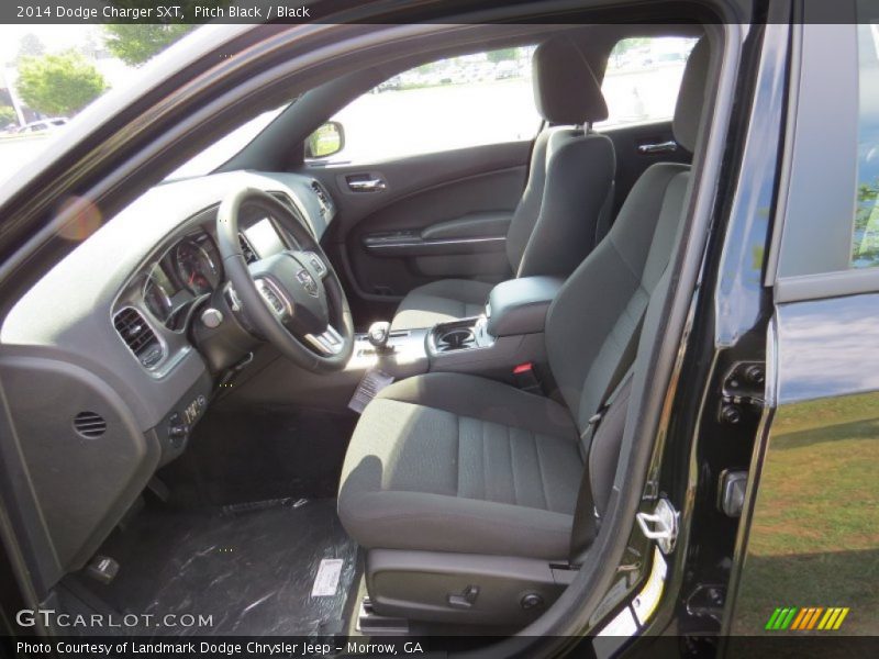 Pitch Black / Black 2014 Dodge Charger SXT