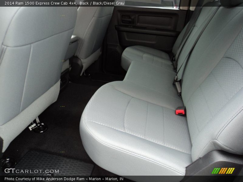 Black / Black/Diesel Gray 2014 Ram 1500 Express Crew Cab 4x4