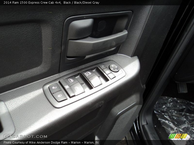 Black / Black/Diesel Gray 2014 Ram 1500 Express Crew Cab 4x4