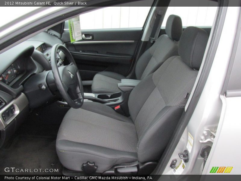 Quick Silver / Black 2012 Mitsubishi Galant FE