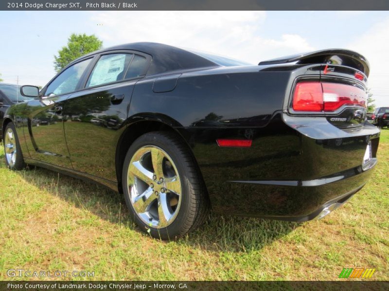 Pitch Black / Black 2014 Dodge Charger SXT