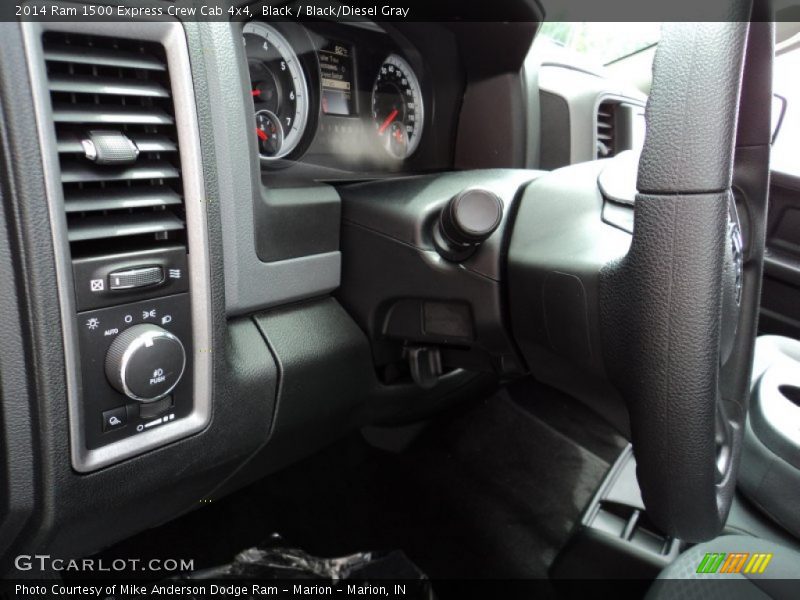 Black / Black/Diesel Gray 2014 Ram 1500 Express Crew Cab 4x4