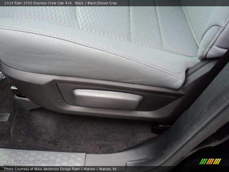 Black / Black/Diesel Gray 2014 Ram 1500 Express Crew Cab 4x4