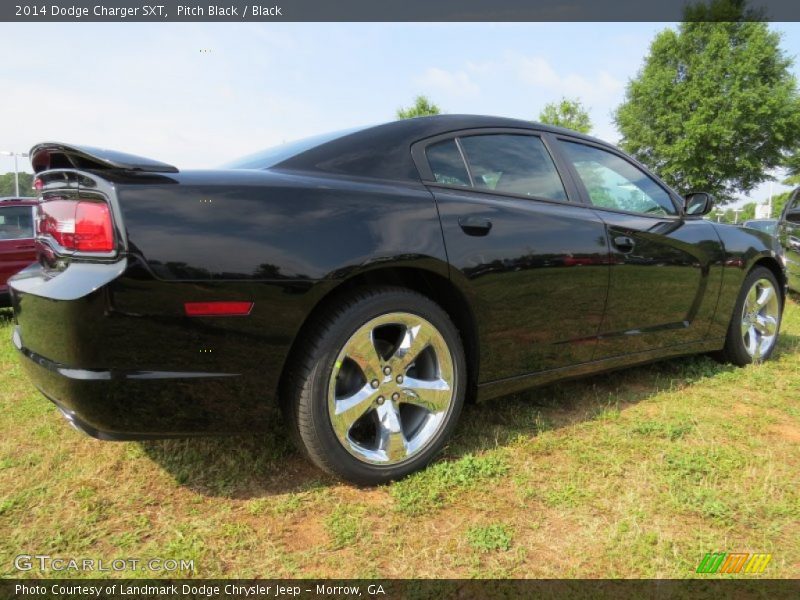 Pitch Black / Black 2014 Dodge Charger SXT