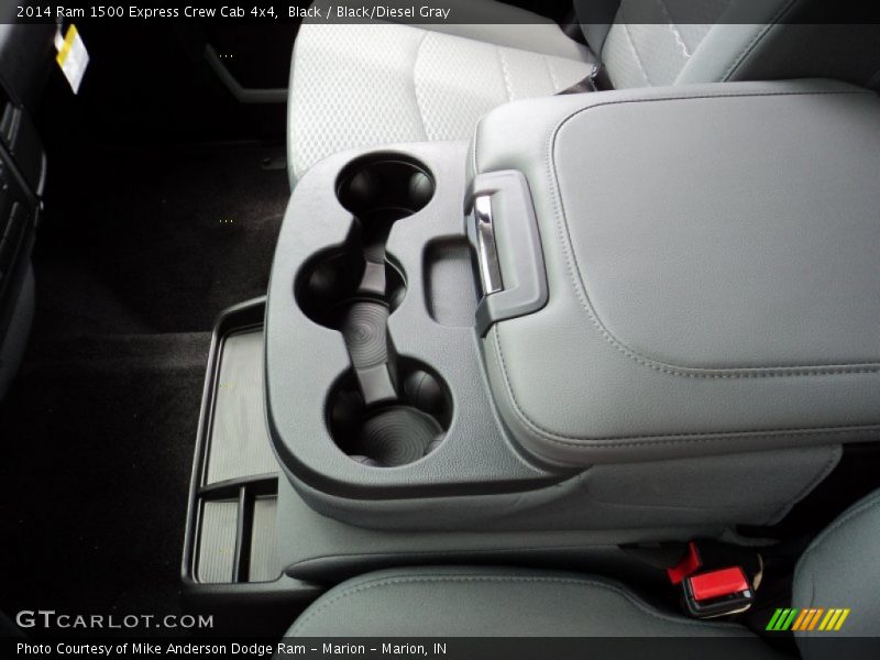 Black / Black/Diesel Gray 2014 Ram 1500 Express Crew Cab 4x4