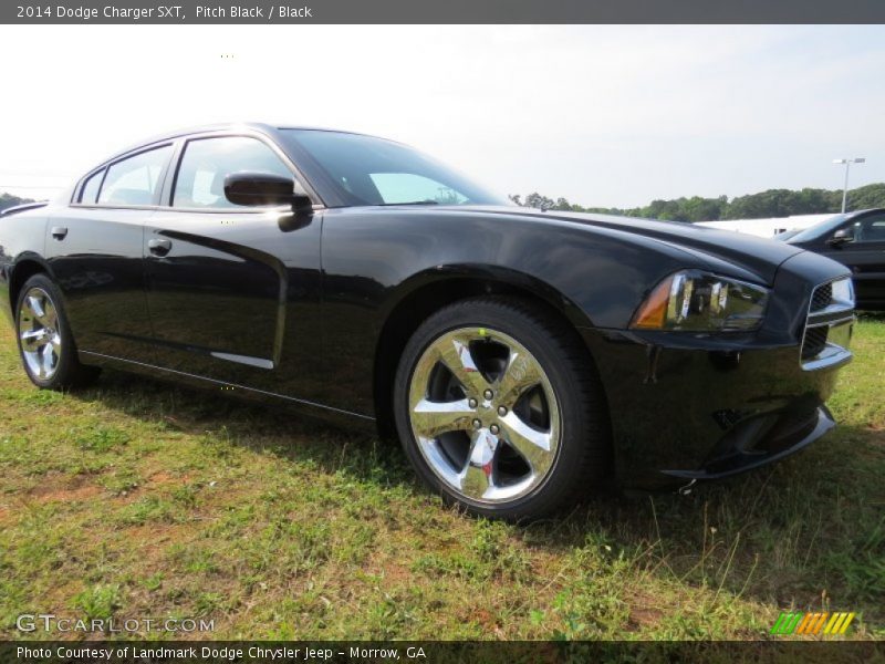 Pitch Black / Black 2014 Dodge Charger SXT