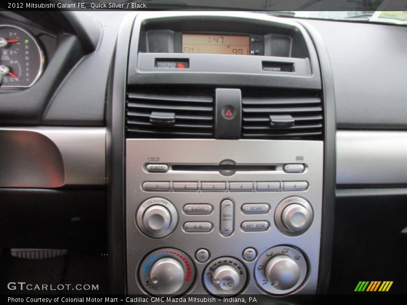 Quick Silver / Black 2012 Mitsubishi Galant FE