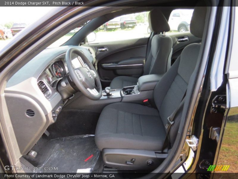 Pitch Black / Black 2014 Dodge Charger SXT