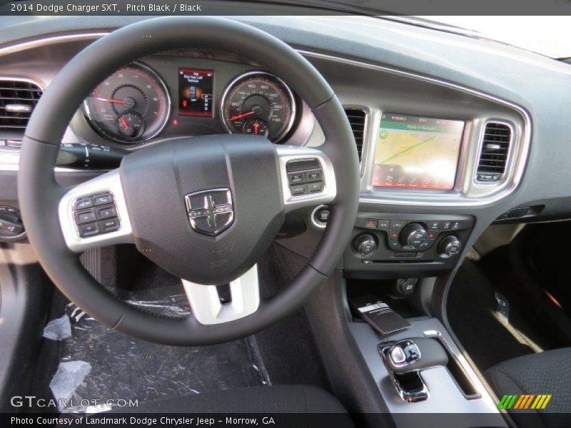 Pitch Black / Black 2014 Dodge Charger SXT