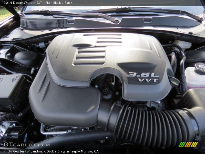 Pitch Black / Black 2014 Dodge Charger SXT